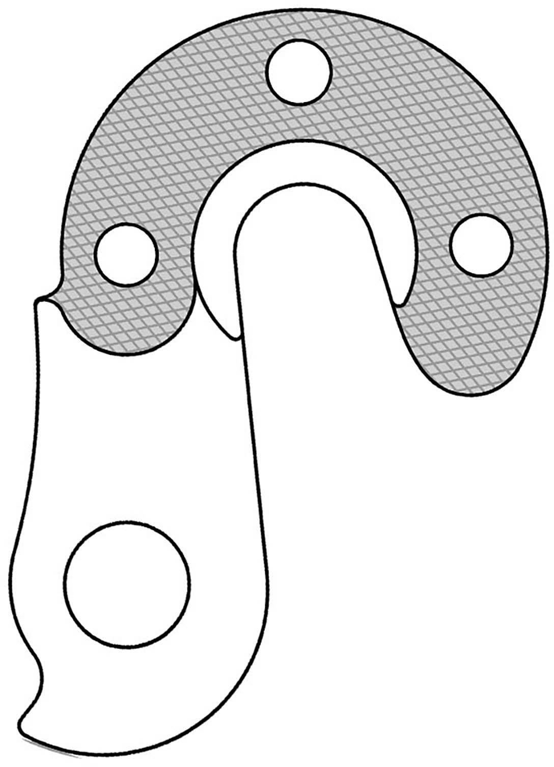 M Part Gear Hanger GH-279