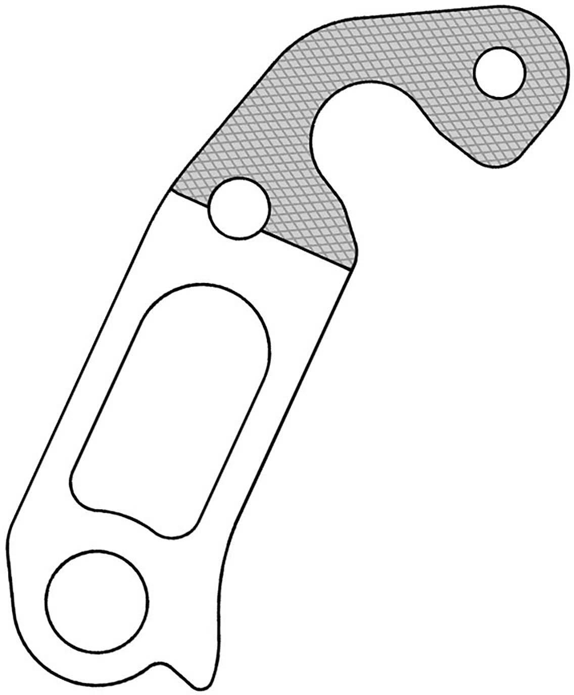 M Part Gear Hanger GH-281