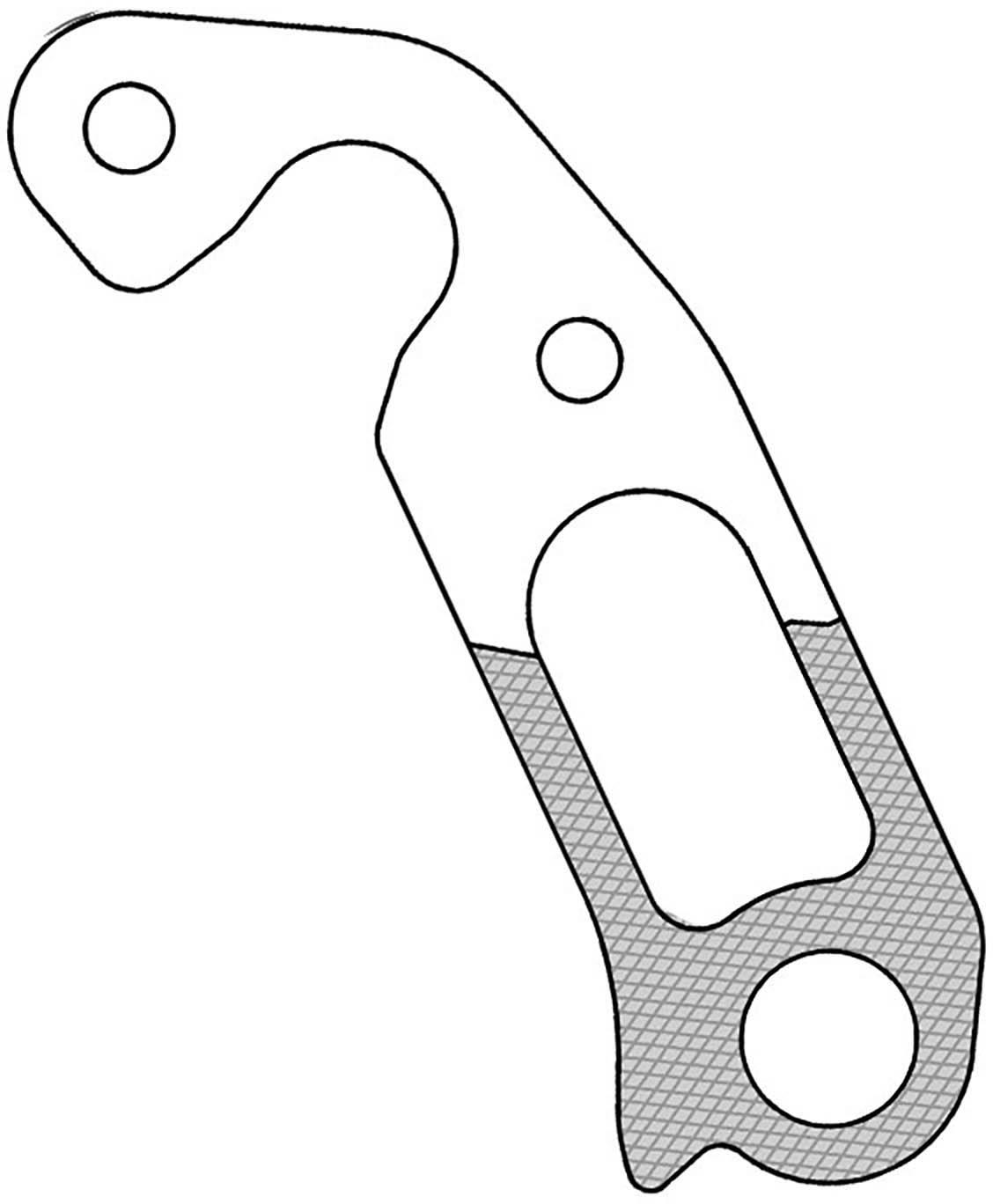 M Part Gear Hanger GH-281