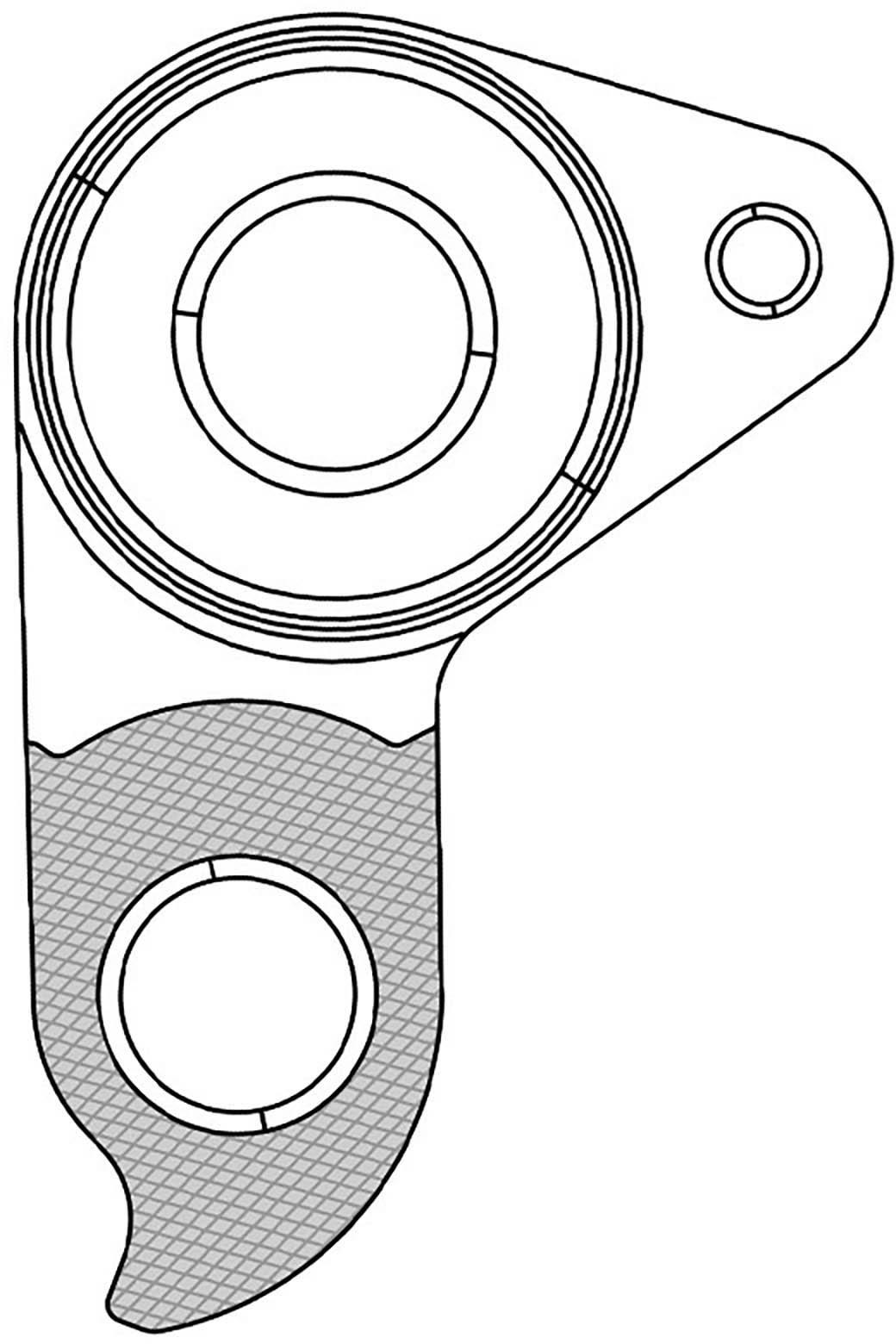 M Part Gear Hanger GH-307