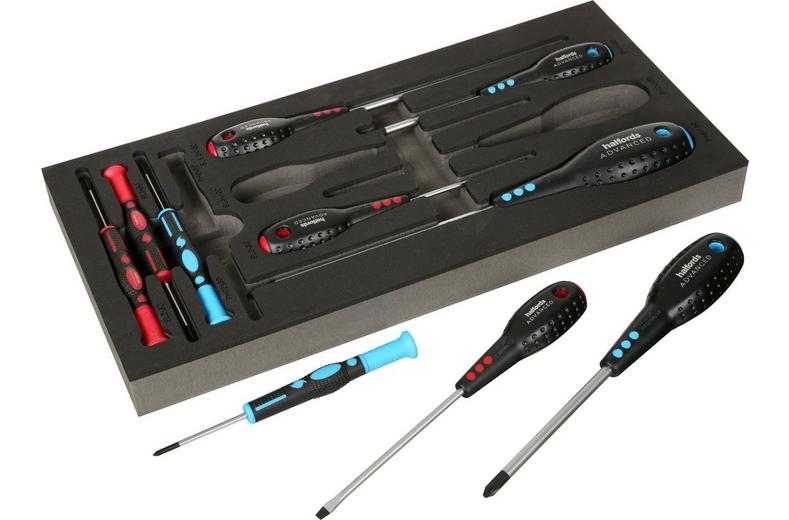 Halfords Advanced 10 Piece Screwdriver Set Modular Tray Halfords Advanced 10 Piece Screwdriver Set Modular Tray