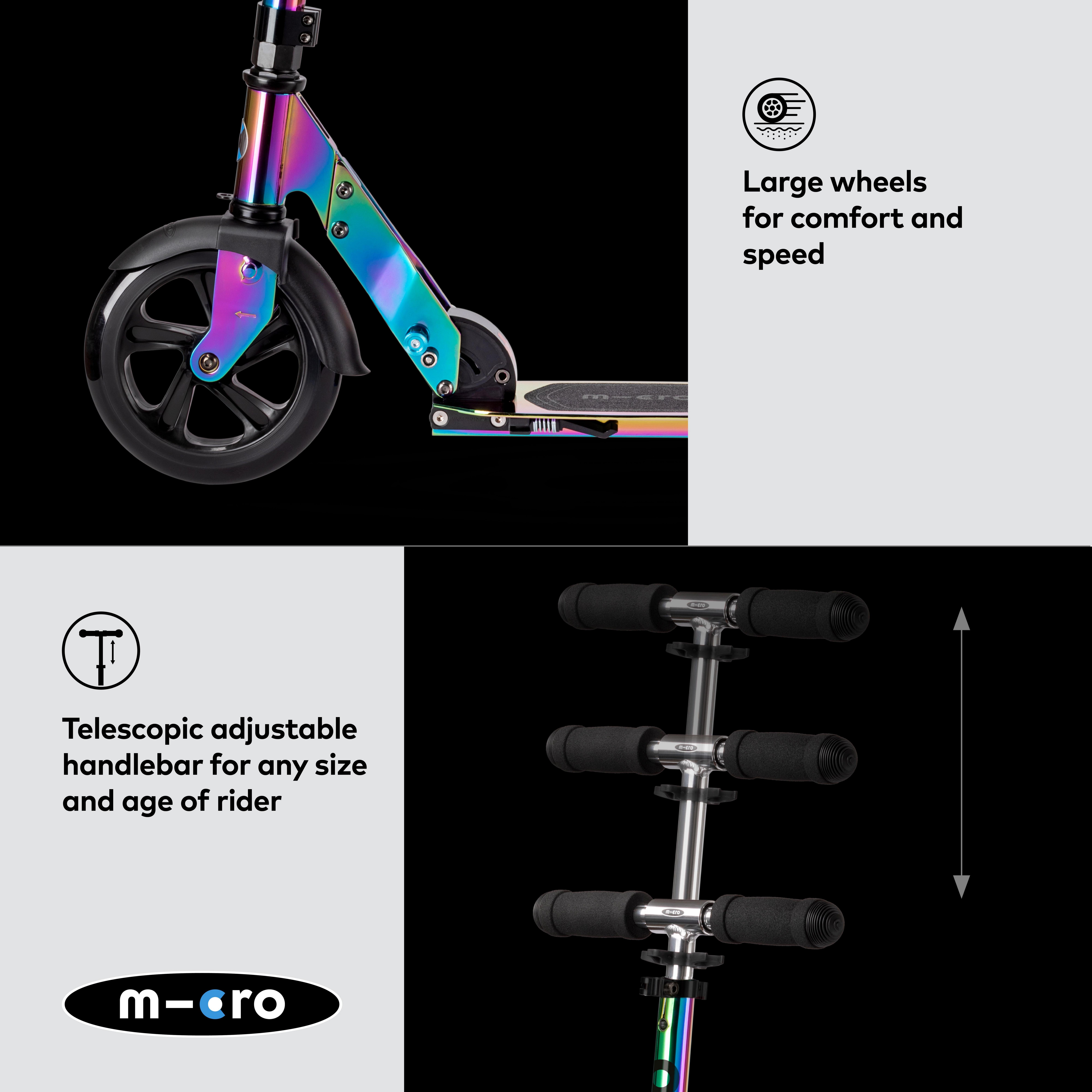 Micro Classic Foldable Neochrome: 8 Years +