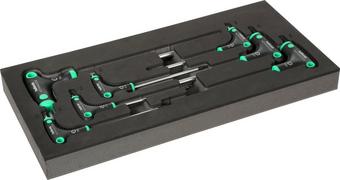 Halfords Advanced 7 Piece T-Handle Torx Set Modular Tray