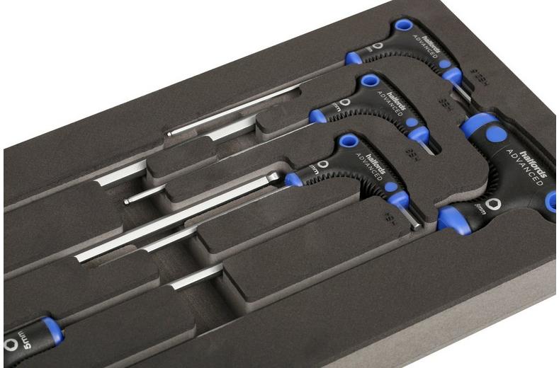 Halfords Advanced 7 Piece T-Handle Hex Set Modular Tray Halfords Advanced 7 Piece T-Handle Hex Set Modular Tray