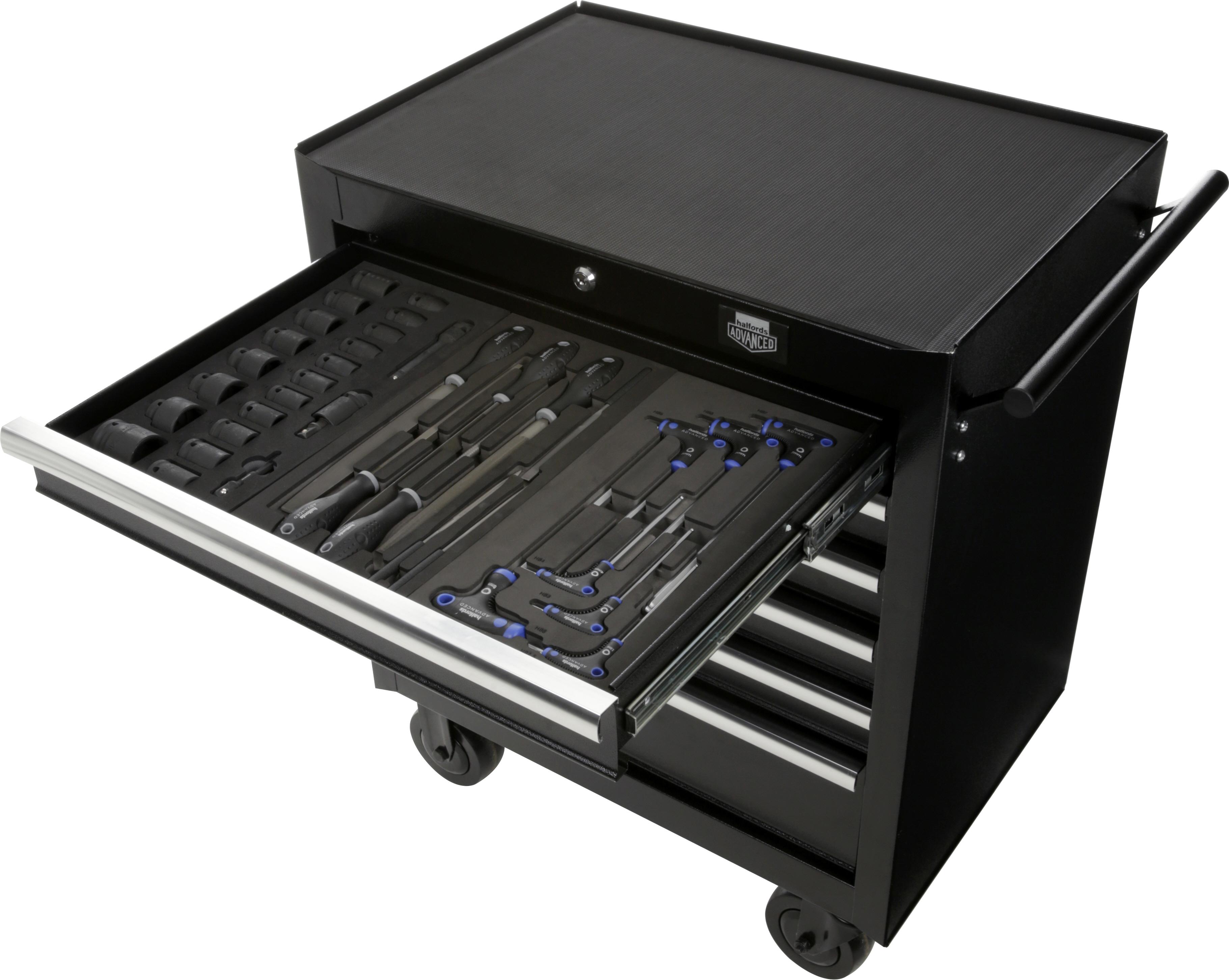 Halfords Advanced 7 Piece T-Handle Hex Set Modular Tray