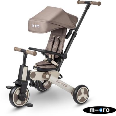 Micro Flexi Tricycle Brown Latte: 6 Months +