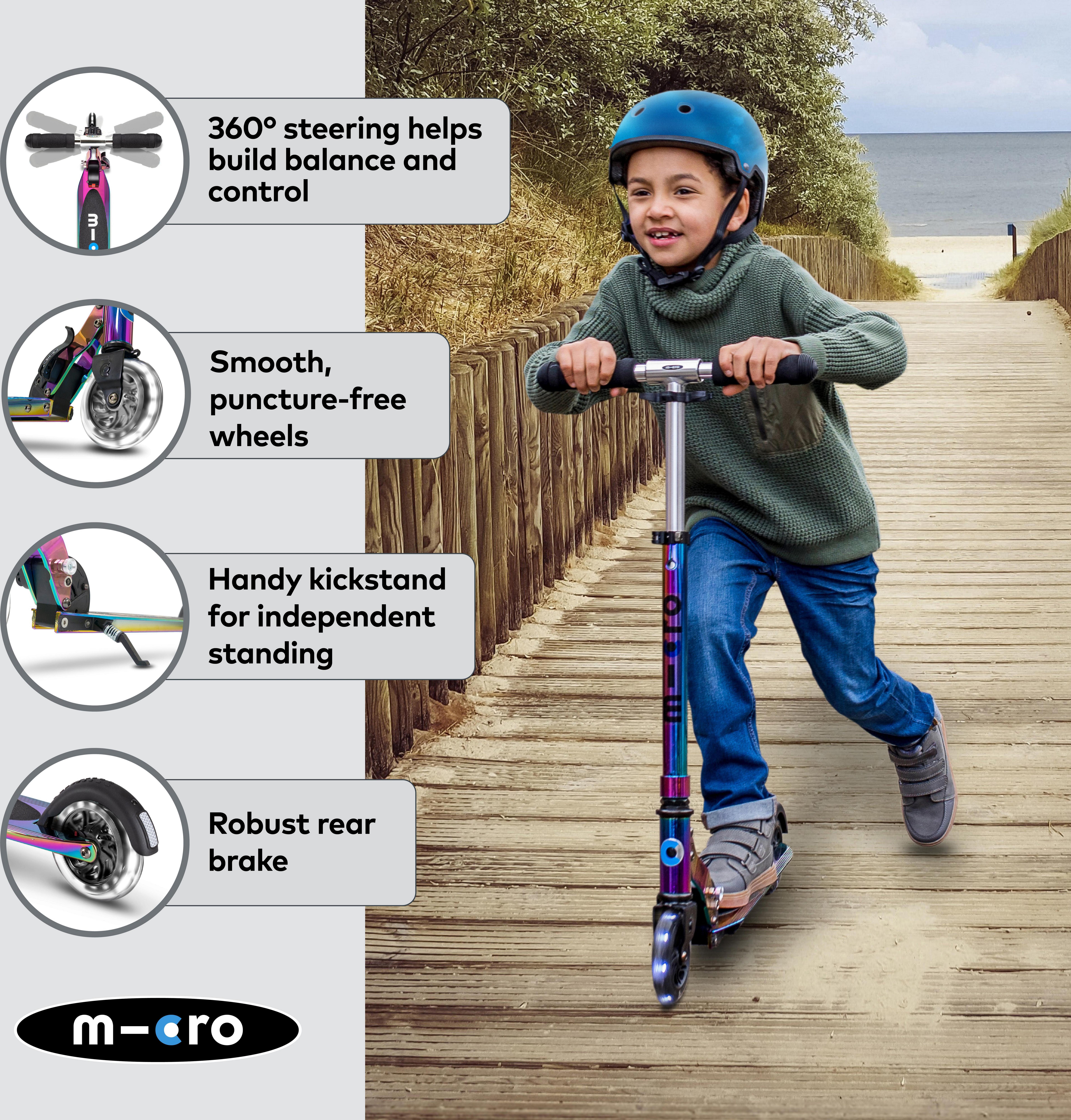 Micro Sprite LED Foldable Neochrome: 5 Years +