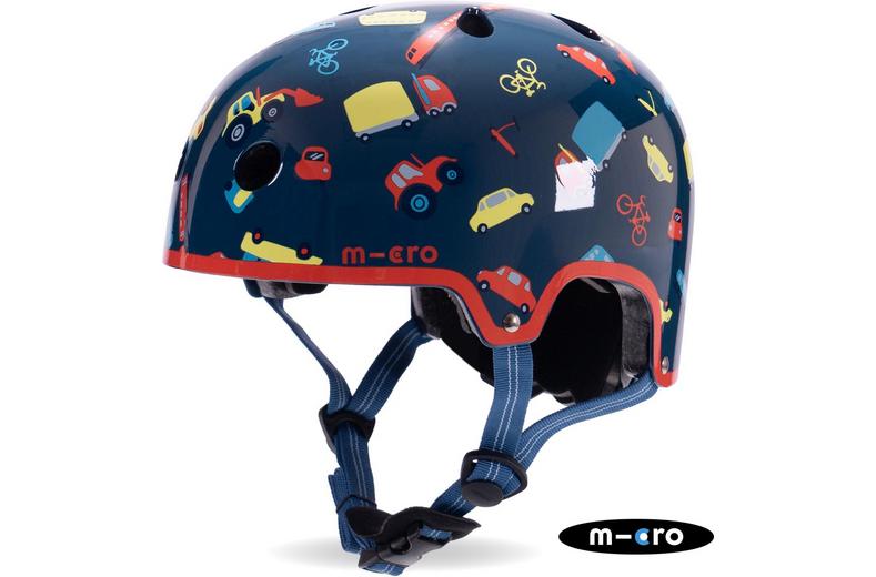 Printed Helmets for Bike and Scooters Vehicle: Small 48-54cm Printed Helmets for Bike and Scooters Vehicle: Small 48-54cm