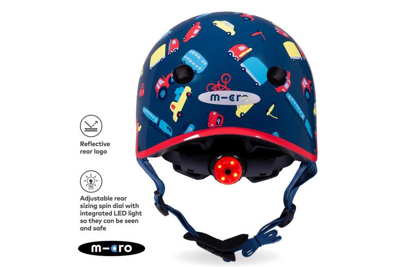Printed Helmets for Bike and Scooters Vehicle: Small 48-54cm Printed Helmets for Bike and Scooters Vehicle: Small 48-54cm
