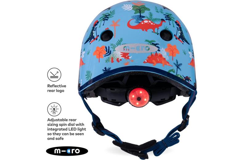 Printed Helmets for Bikes and Scooters Dino: Extra Small 46 - 50cm Printed Helmets for Bikes and Scooters Dino: Extra Small 46 - 50cm