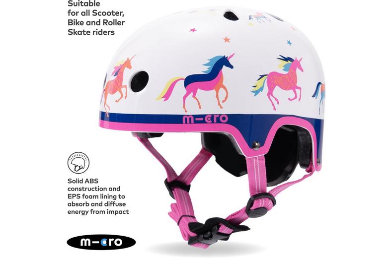 Printed Helmets for Bikes and Scooters Unicorn: Extra Small 46 - 50cm Printed Helmets for Bikes and Scooters Unicorn: Extra Small 46 - 50cm
