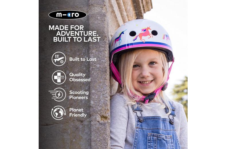 Printed Helmets for Bikes and Scooters Unicorn: Extra Small 46 - 50cm Printed Helmets for Bikes and Scooters Unicorn: Extra Small 46 - 50cm