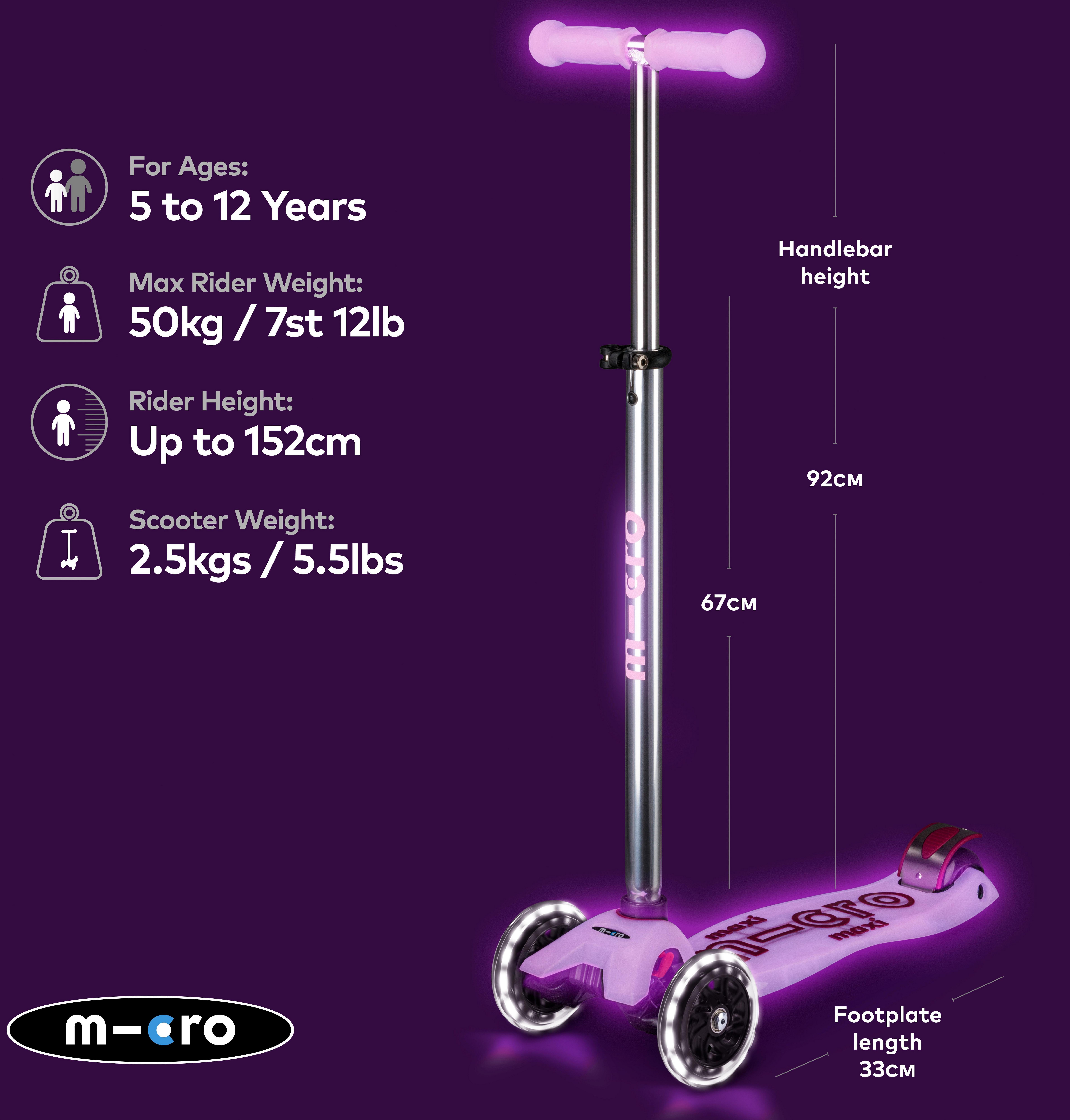Micro Maxi Glow Scooter
