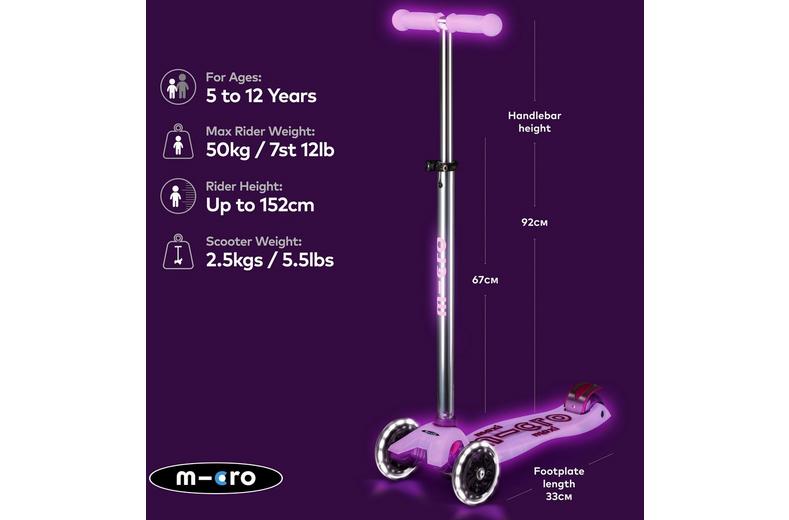 Micro Maxi Glow Scooter Micro Maxi Glow Scooter