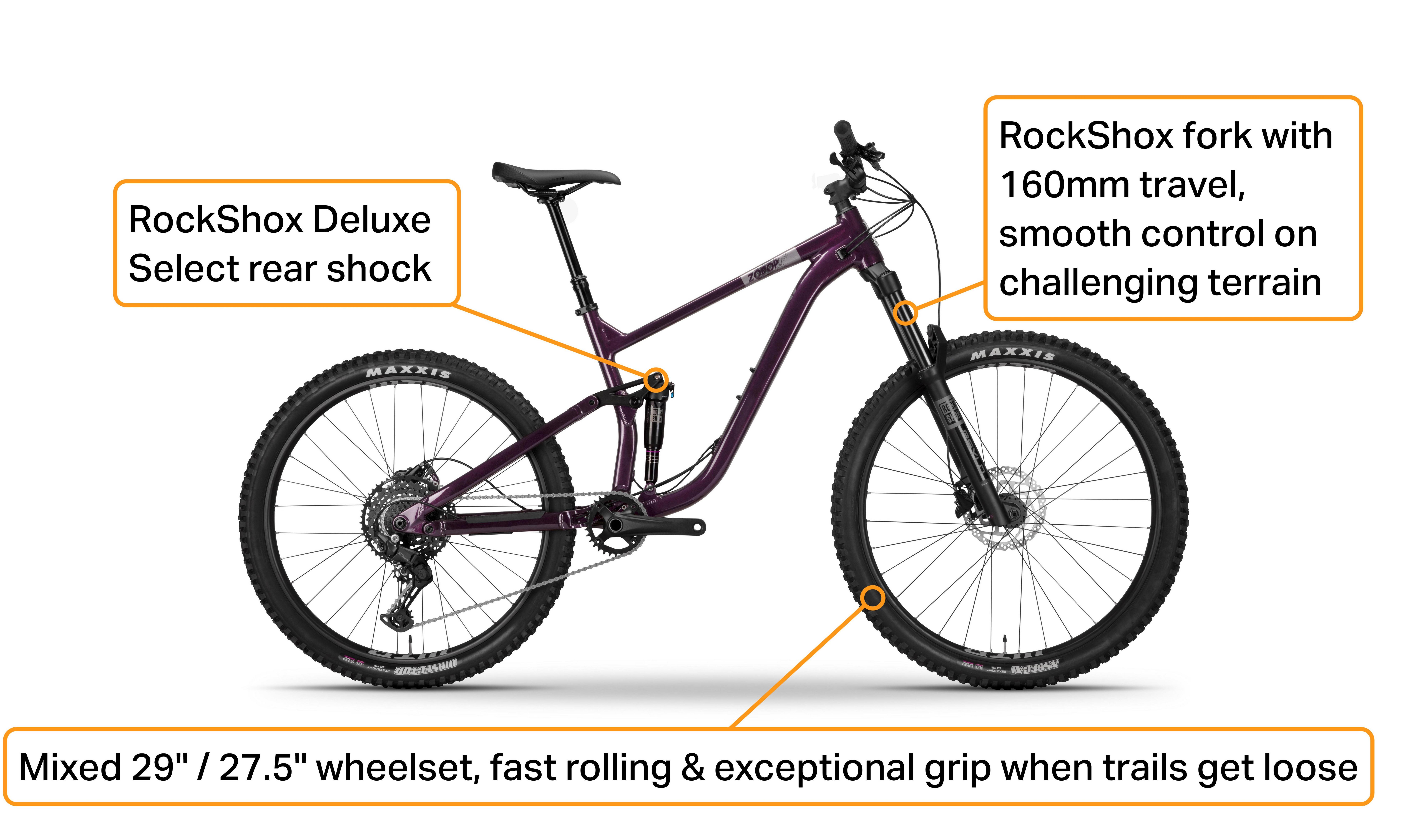 Voodoo Zobop Mountain Bike - S Frame