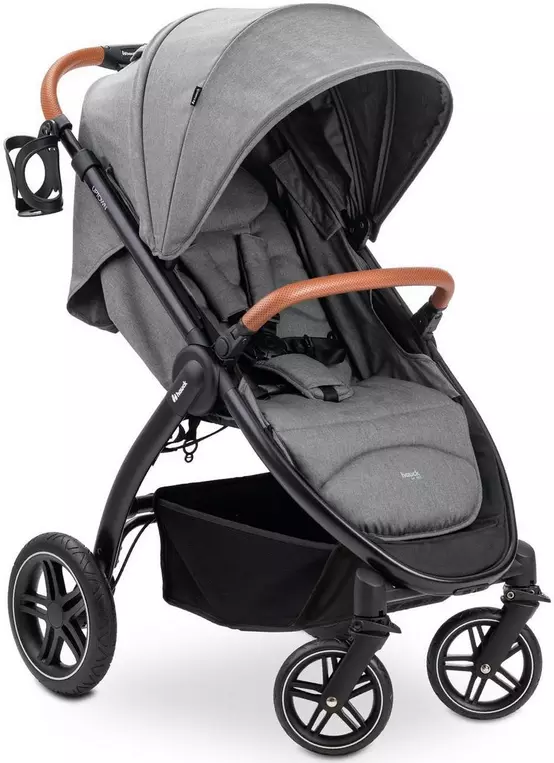 Hauck Uptown Fold Flat Pushchair Hauck Uptown Pushchair Black Baby
