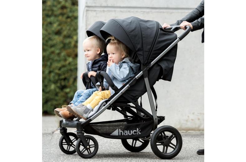 Hauck Uptown Duo Twin Pushchair - Black Hauck Uptown Duo Twin Pushchair - Black