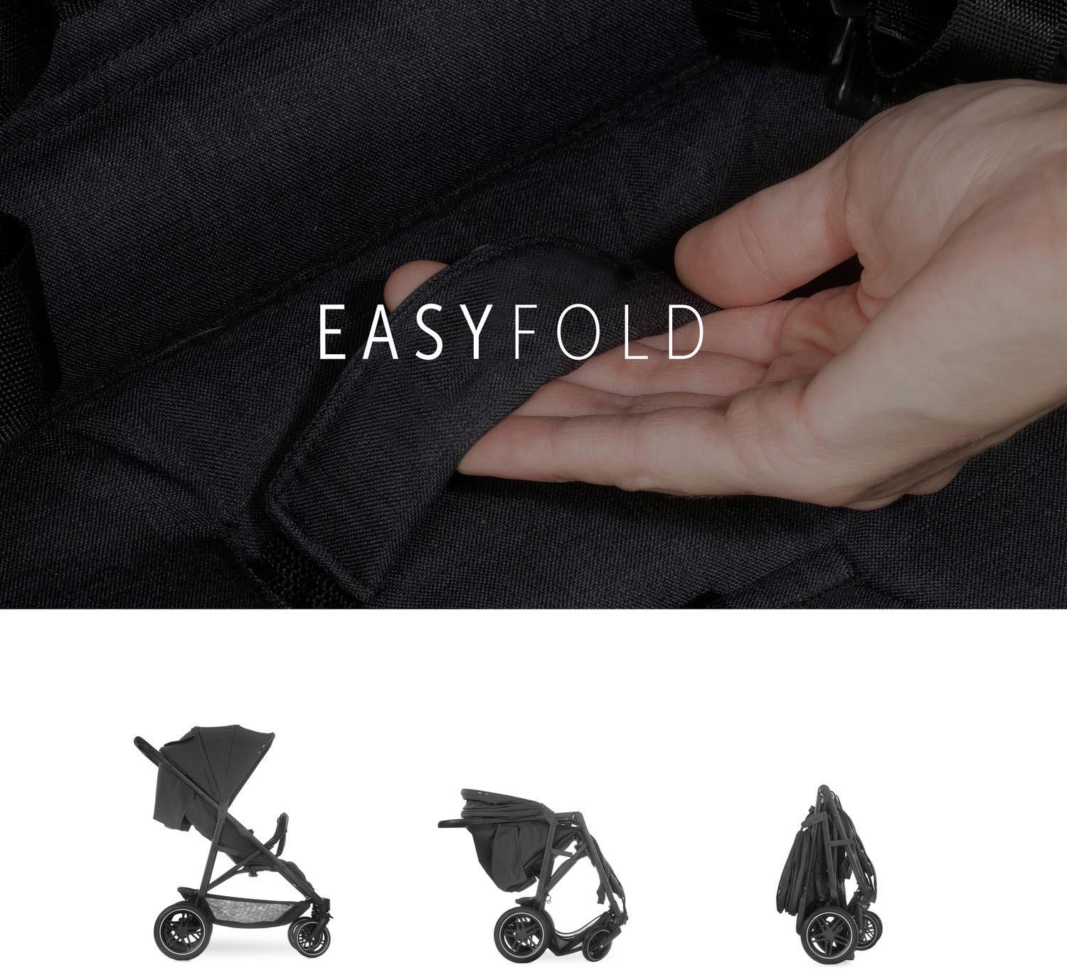 Hauck Uptown Duo Twin Pushchair - Black