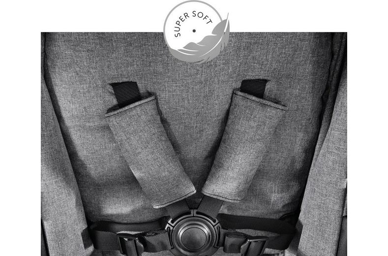 Hauck Atlantic Twin Pushchair - Grey Hauck Atlantic Twin Pushchair - Grey