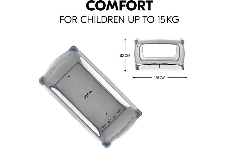 hauck Sleep N Play Go Plus - Dusty Blue hauck Sleep N Play Go Plus - Dusty Blue