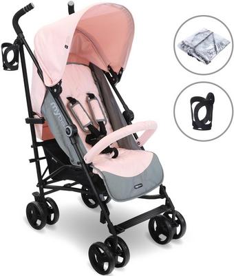 MB02 Plus Lightweight Stroller - Pink