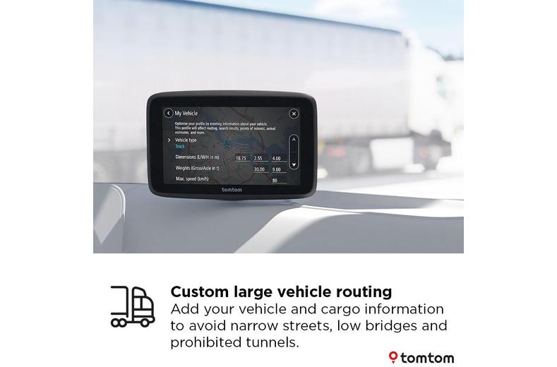 TomTom GO Professional 6” 2nd Generation Truck & HVG Sat Nav TomTom GO Professional 6” 2nd Generation Truck & HVG Sat Nav