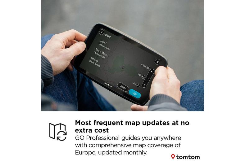 TomTom GO Professional 6” 2nd Generation Truck & HVG Sat Nav TomTom GO Professional 6” 2nd Generation Truck & HVG Sat Nav