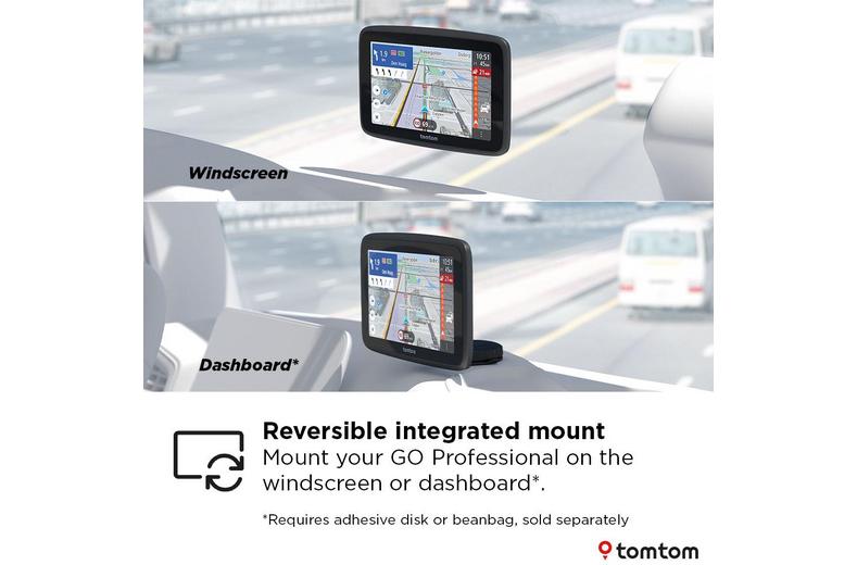 TomTom GO Professional 6” 2nd Generation Truck & HVG Sat Nav TomTom GO Professional 6” 2nd Generation Truck & HVG Sat Nav