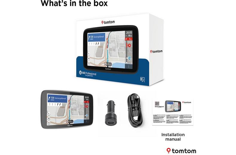 TomTom GO Professional 6” 2nd Generation Truck & HVG Sat Nav TomTom GO Professional 6” 2nd Generation Truck & HVG Sat Nav