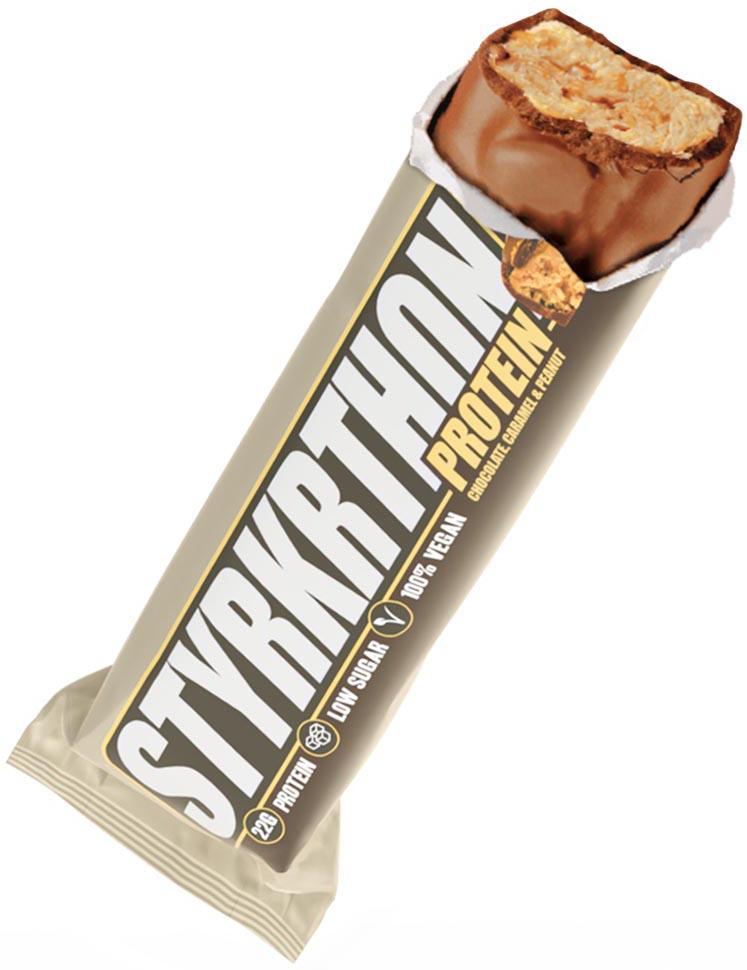 STYRKR Styrkrthon Caramel, Peanuts and Chocolate - Box of 12