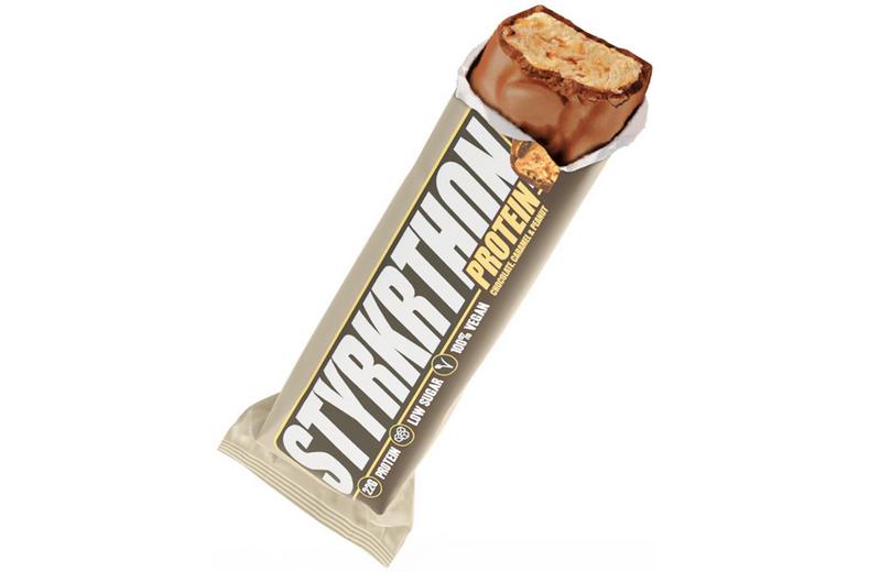 STYRKR Styrkrthon Caramel, Peanuts and Chocolate - Box of 12 STYRKR Styrkrthon Caramel, Peanuts and Chocolate - Box of 12