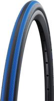 Halfords Schwalbe Rightrun K-Guard Wheelchair Tyre, Blue Stripes, 25-540 (24x1.00 inch) | Extra 8% off for BC Members