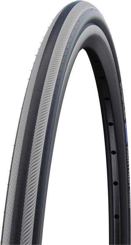 Halfords Schwalbe Rightrun K-Guard Wheelchair Tyre, Grey Stripes, 25-540 (24X1.00 Inch) | Extra 8% off for BC Members