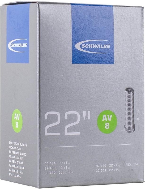 Halfords Schwalbe 22 Inch Inner Tube 28/37-489/501, Schrader Valve (8Av) | Extra 8% off for BC Members