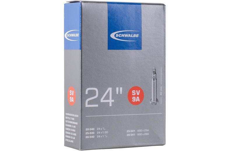 Schwalbe 24" 9A Inner Tube 20/28-540/541, Presta Valve (SV) Schwalbe 24" 9A Inner Tube 20/28-540/541, Presta Valve (SV)