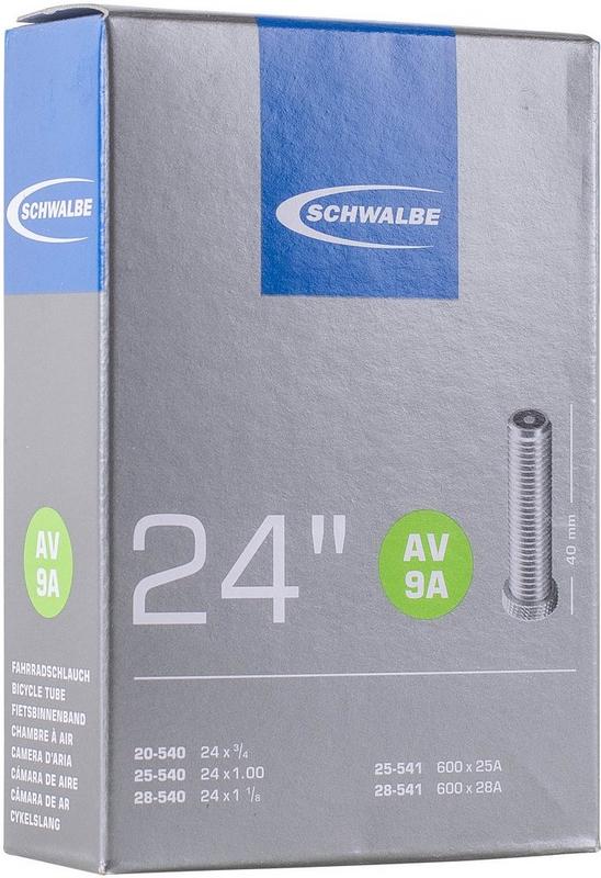 Halfords Schwalbe 24 inch 9A Inner Tube 20/28-540/541, Schrader Valve (AV) | Extra 8% off for BC Members