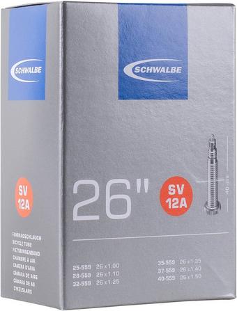 Schwalbe 26" 12A Inner Tube 25/40-559, Presta Valve (SV)