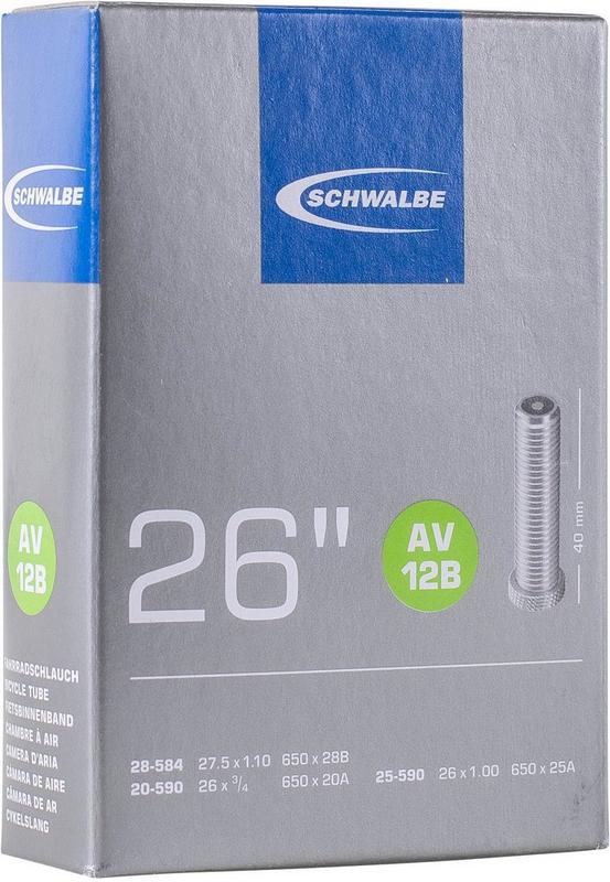 Halfords Schwalbe 26 Inch 12B Inner Tube 20/28-584/590, Schrader Valve (Av) | Extra 8% off for BC Members