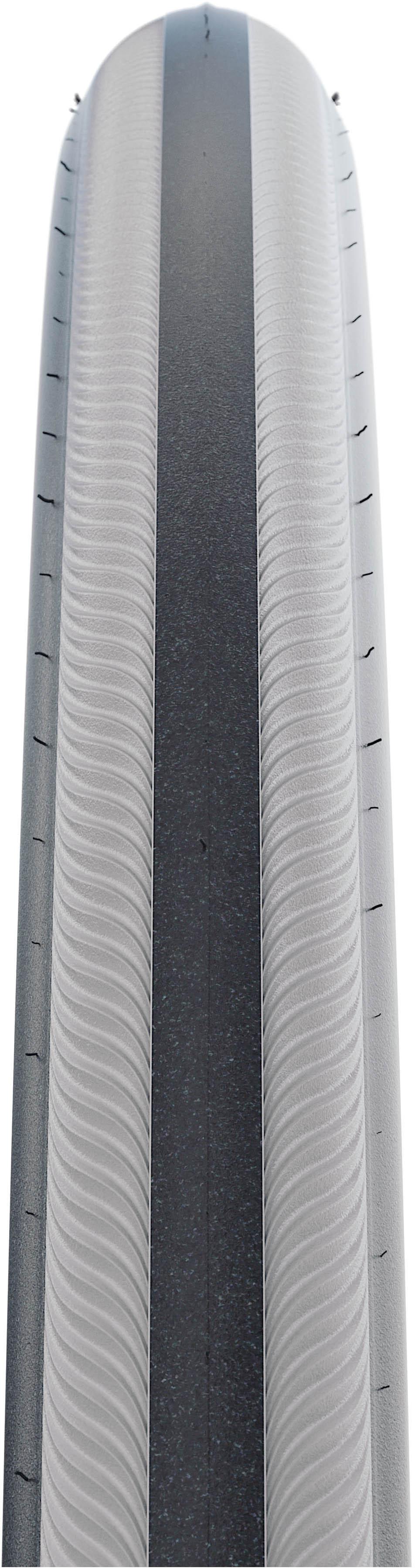 Schwalbe Rightrun Plus Wheelchair Tyre, Grey Stripes, 25-540 (24x1.00")