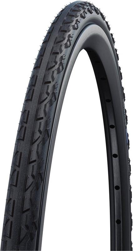 Halfords Schwalbe Downtown K-Guard Wheelchair Tyre, Black, 25-540 (24X1.00 Inch) | Extra 8% off for BC Members