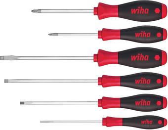 Wiha S/driver set Industrial SL,PZ 6pc