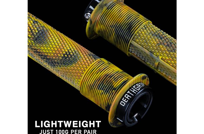 DMR DeathGrip 2 Flangeless Grips, Snow Camo Thin DMR DeathGrip 2 Flangeless Grips, Snow Camo Thin