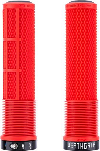 DMR DeathGrip 2 Flangeless Grips, Red Thick