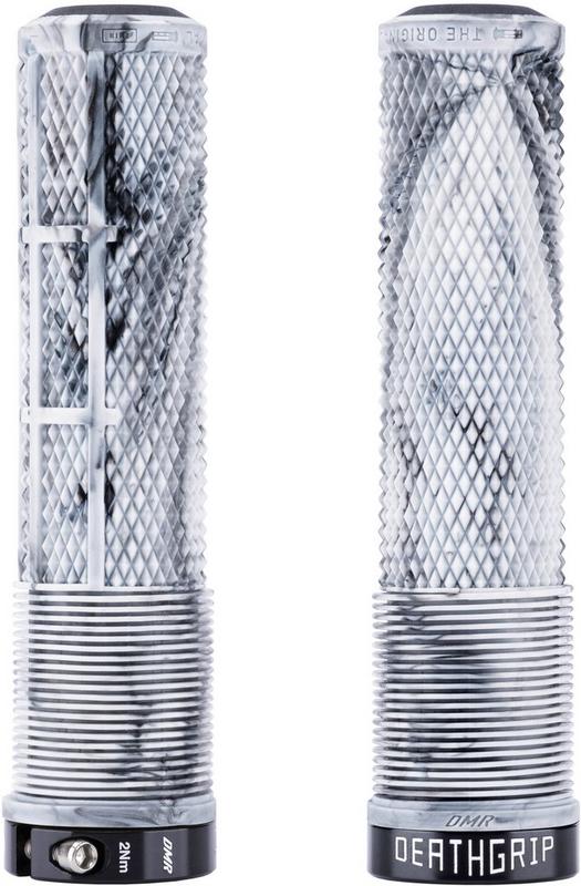 Halfords DMR Dmr Deathgrip 2 Flangeless Grips, Snow Camo Thin | Extra 8% off for BC Members