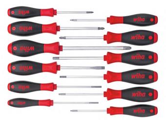 Wiha Screwdriver set 12pc Industrial