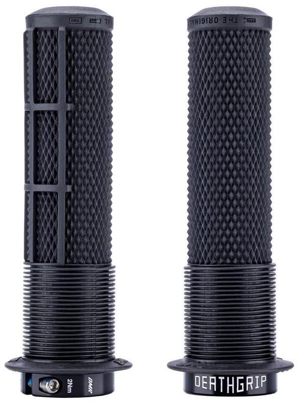 Halfords DMR Dmr Deathgrip 2 Flange Grips, Black Thin | Extra 8% off for BC Members