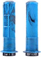 Halfords DMR Dmr Deathgrip 2 Flange Grips, Blue Marble Thick | Extra 8% off for BC Members
