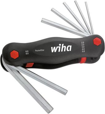 Wiha Multitool PocketStar, Hex, 7pc SB