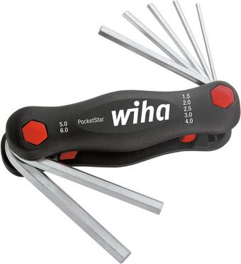 Wiha Multitool PocketStar, Hex, 7pc SB