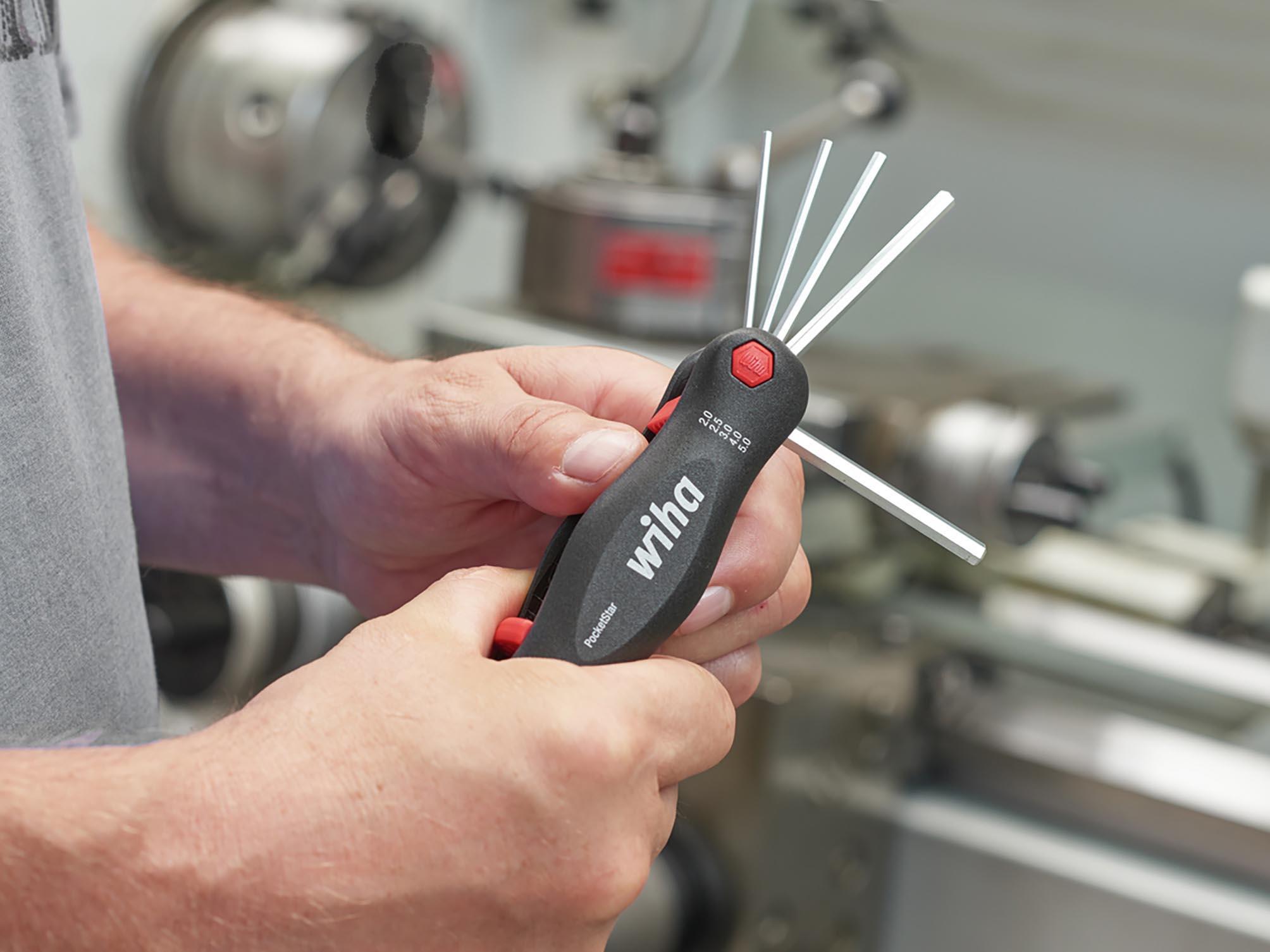 Wiha Multitool PocketStar, Hex, 7pc SB